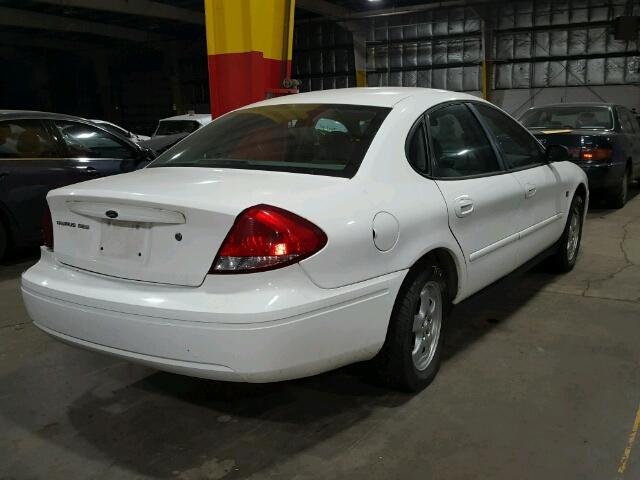 1FAFP55S14A182262 - 2004 FORD TAURUS SES WHITE photo 4