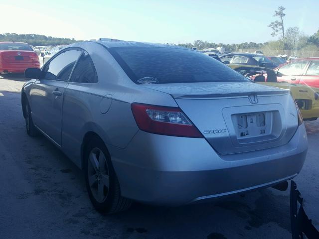 2HGFG12866H542790 - 2006 HONDA CIVIC EX 银色 照片 3