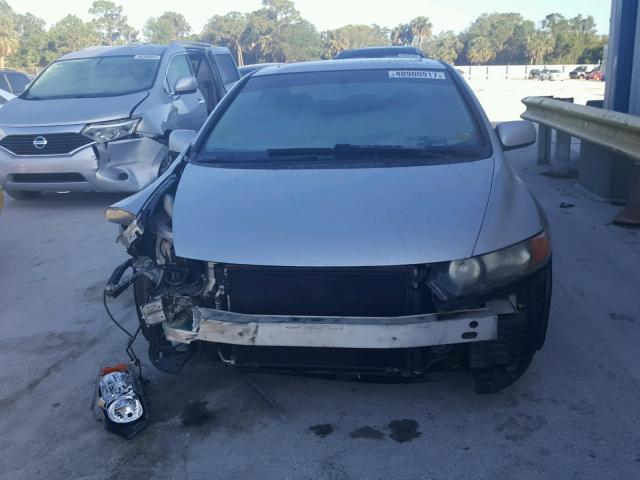 2HGFG12866H542790 - 2006 HONDA CIVIC EX SILVER photo 9