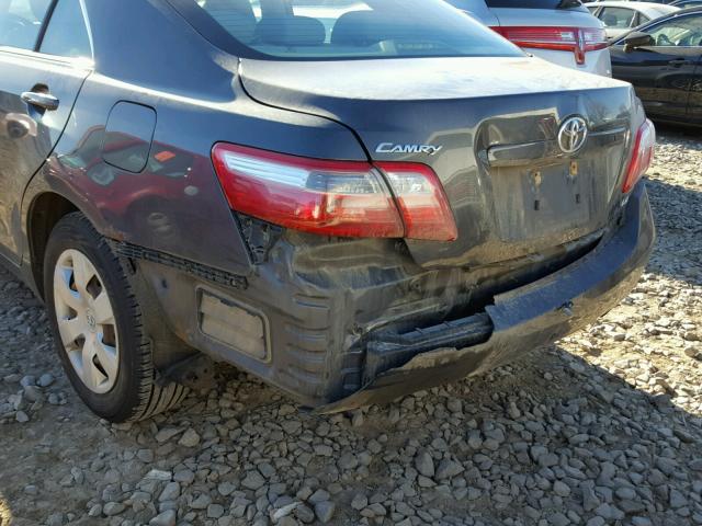 4T1BE46KX7U639284 - 2007 TOYOTA CAMRY NEW GRAY photo 9