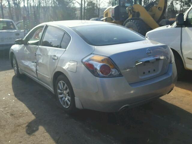 1N4AL2AP4CN511775 - 2012 NISSAN ALTIMA BAS SILVER photo 3