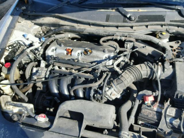 1HGCS1B86BA001345 - 2011 HONDA ACCORD EXL SILVER photo 7