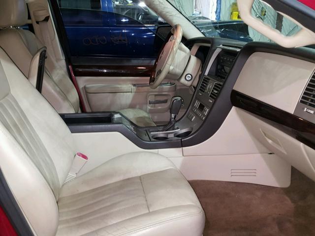 5LMEU68H03ZJ48598 - 2003 LINCOLN AVIATOR 红色 照片 5