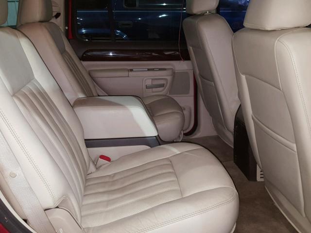 5LMEU68H03ZJ48598 - 2003 LINCOLN AVIATOR RED photo 6