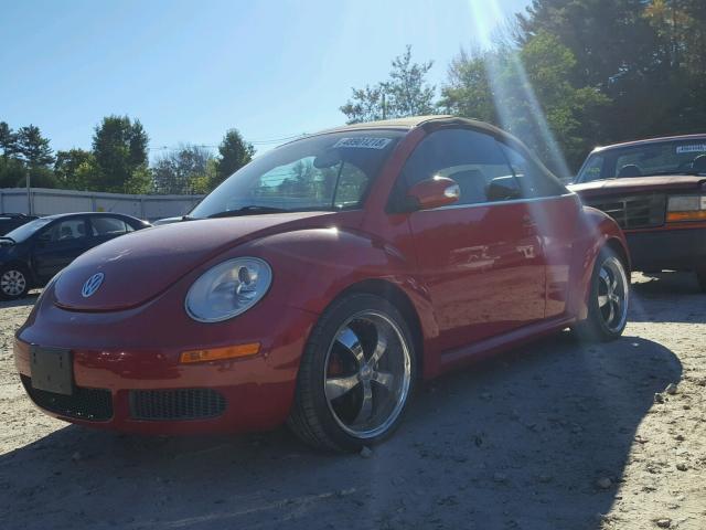 3VWRF31Y66M313312 - 2006 VOLKSWAGEN NEW BEETLE Qırmızı foto 2