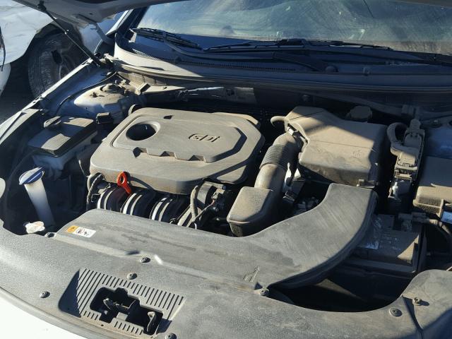 5NPE24AF5FH173454 - 2015 HYUNDAI SONATA SE GRAY photo 7