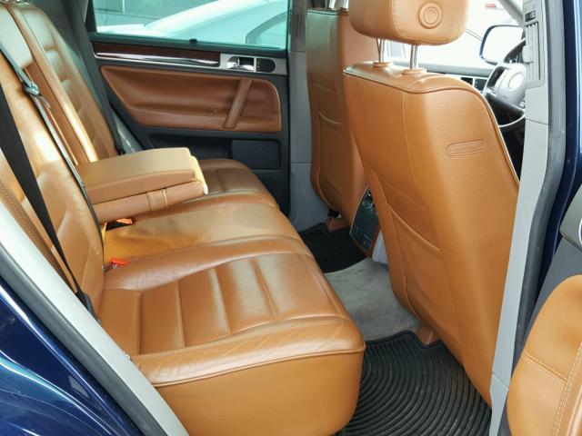 WVGBG77L85D006914 - 2005 VOLKSWAGEN TOUAREG 3. PURPLE photo 6