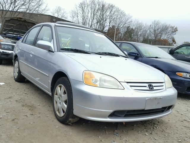 2HGES26732H557274 - 2002 HONDA CIVIC EX SILVER photo 1