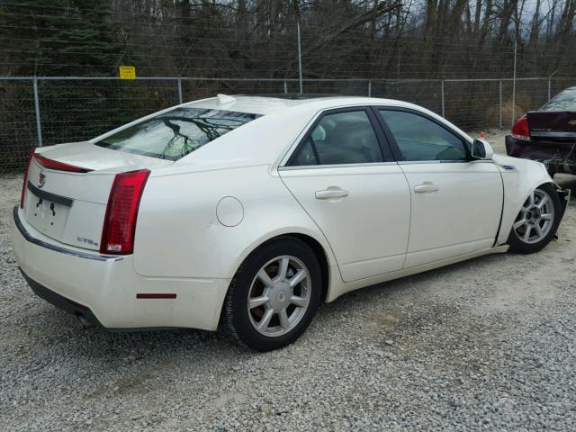 1G6DG577990153098 - 2009 CADILLAC CTS WHITE photo 4