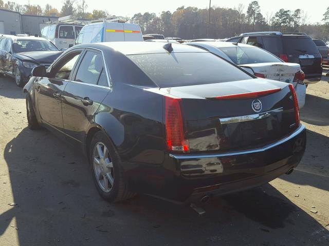 1G6DF577X90111509 - 2009 CADILLAC CTS BLACK photo 3