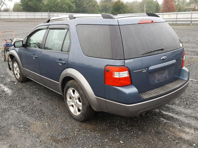 1FMZK051X5GA20821 - 2005 FORD FREESTYLE BLUE photo 3