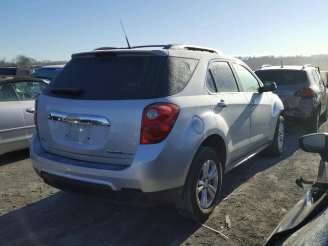 2CNALDEC5B6387706 - 2011 CHEVROLET EQUINOX LT SILVER photo 4