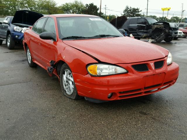 1G2NE52F44M520825 - 2004 PONTIAC GRAND AM S წითელი ფოტო 1