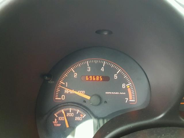 1G2NE52F44M520825 - 2004 PONTIAC GRAND AM S წითელი ფოტო 8