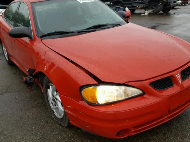 1G2NE52F44M520825 - 2004 PONTIAC GRAND AM S წითელი ფოტო 9