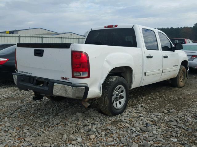 3GTEC13J38G224801 - 2008 GMC SIERRA C15 WHITE photo 4