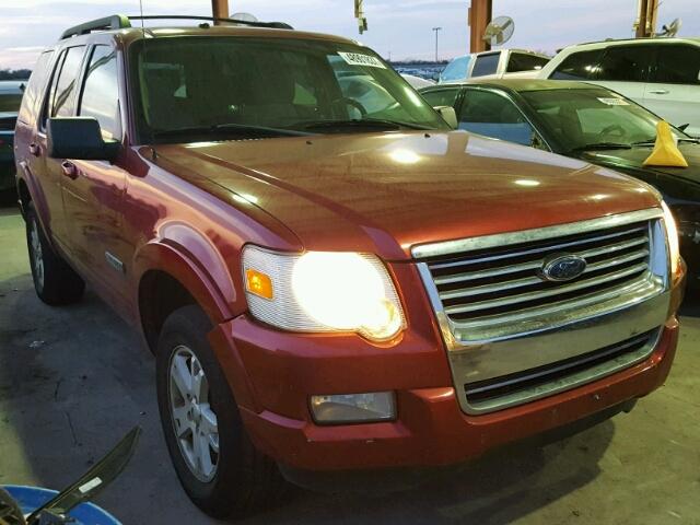 1FMEU63E38UB23490 - 2008 FORD EXPLORER X RED photo 1