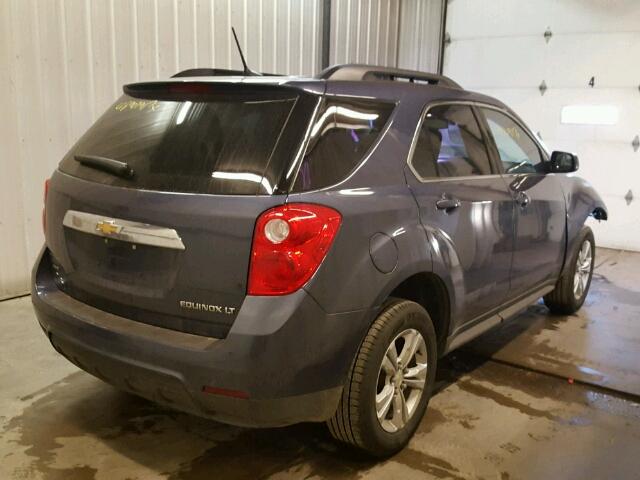 2GNFLGEK9E6117568 - 2014 CHEVROLET EQUINOX LT BLUE photo 4