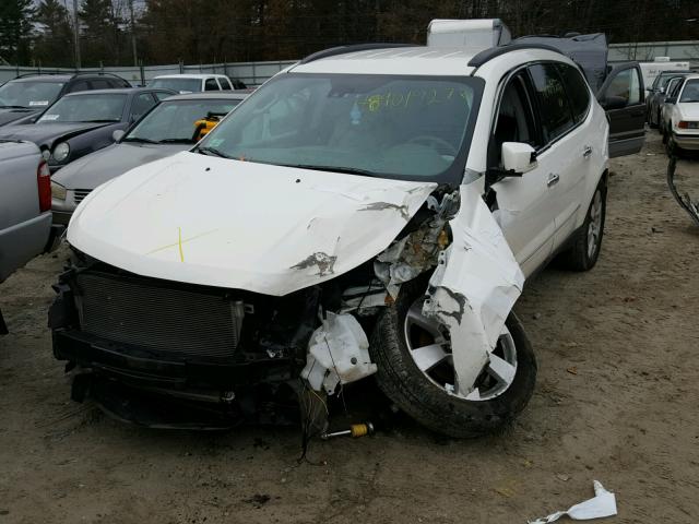 1GNKVJKD7FJ226465 - 2015 CHEVROLET TRAVERSE L WHITE photo 2