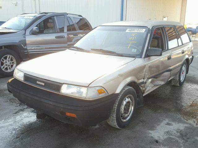 JT2AE92W0J3107831 - 1988 TOYOTA COROLLA DL BEIGE photo 2