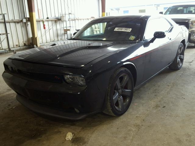 2C3CDYBT7DH684395 - 2013 DODGE CHALLENGER BLACK photo 2