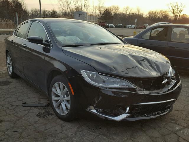 1C3CCCCG4FN510298 - 2015 CHRYSLER 200 C BLACK photo 1