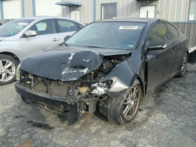 JTKDE167X60100038 - 2006 TOYOTA SCION TC 黑色 照片 2