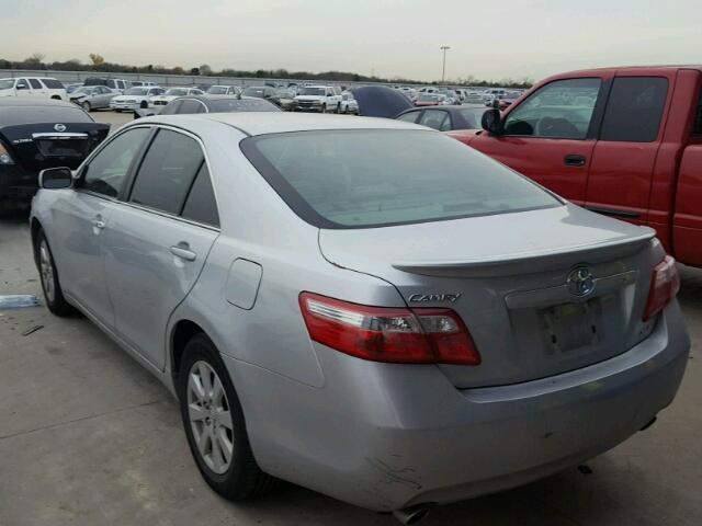 4T1BK46K87U004301 - 2007 TOYOTA CAMRY NEW SILVER photo 3