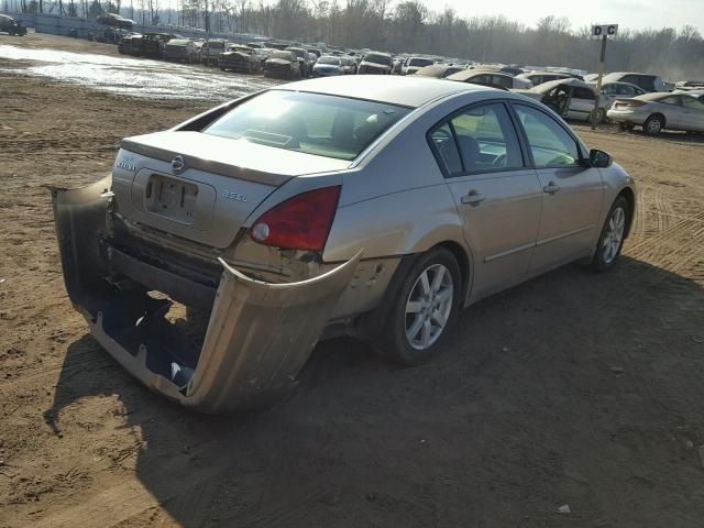 1N4BA41E05C850374 - 2005 NISSAN MAXIMA SE GOLD photo 4