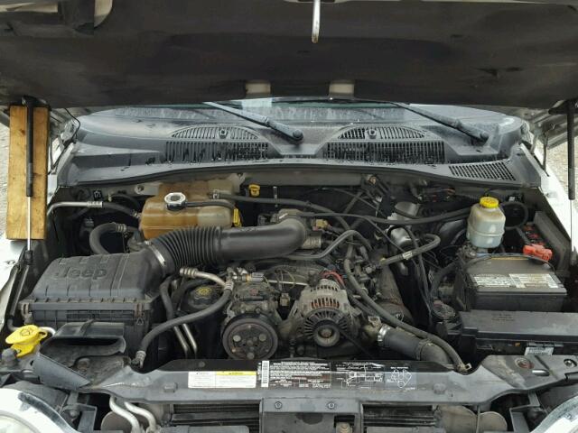 1J4GL48K64W100524 - 2004 JEEP LIBERTY SP SILVER photo 7