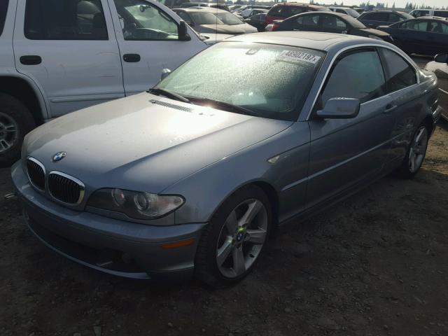 WBABD33436PL09830 - 2006 BMW 325 CI BLUE photo 2