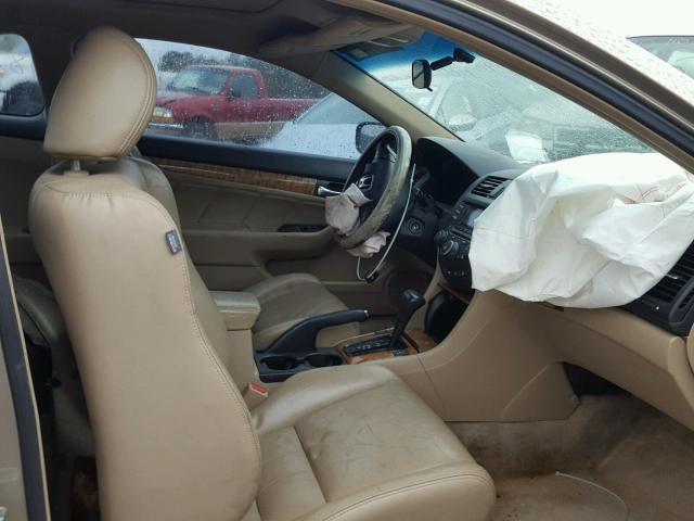 1HGCM826X3A017776 - 2003 HONDA ACCORD EX 金色 照片 5