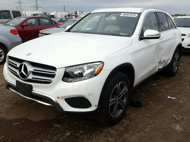 WDC0G4KB8GF013064 - 2016 MERCEDES-BENZ GLC 300 4M WHITE photo 2