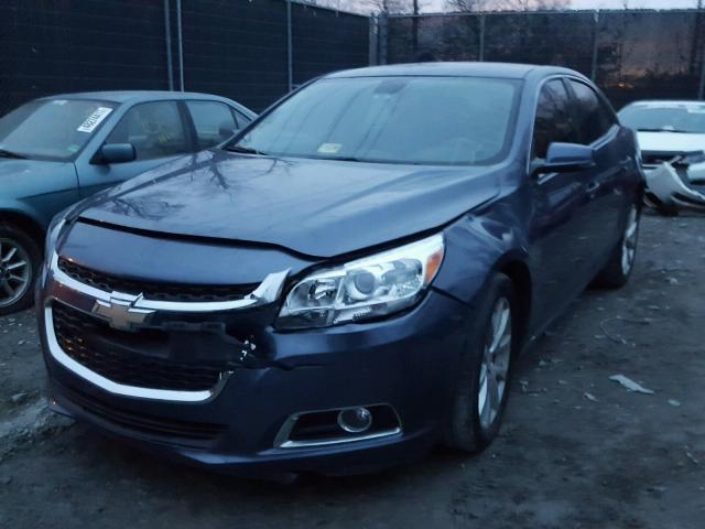 1G11E5SL7EF197675 - 2014 CHEVROLET MALIBU 2LT BLUE photo 2