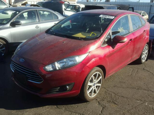 3FADP4BJ2GM186082 - 2016 FORD FIESTA SE RED photo 2