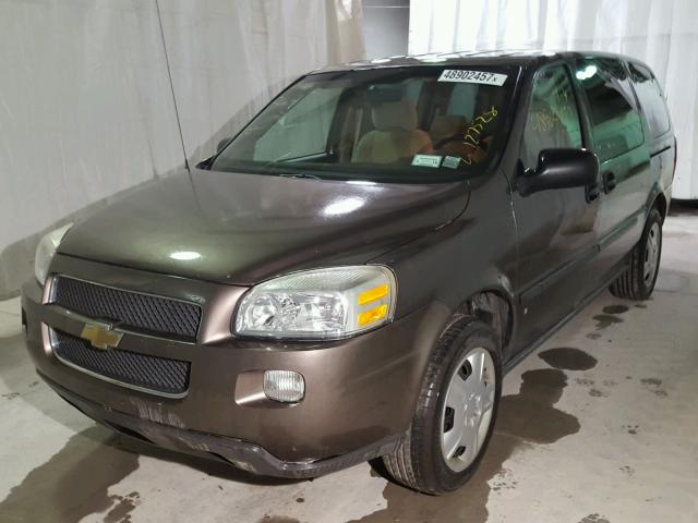 1GNDV23W48D161297 - 2008 CHEVROLET UPLANDER L BROWN photo 2