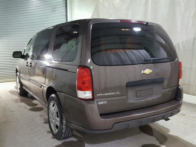 1GNDV23W48D161297 - 2008 CHEVROLET UPLANDER L BROWN photo 3