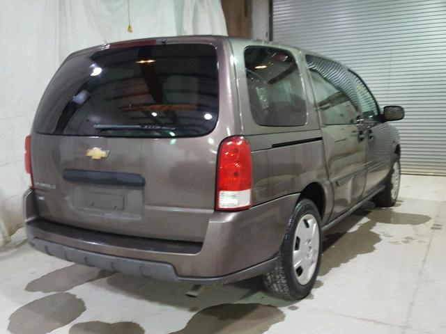 1GNDV23W48D161297 - 2008 CHEVROLET UPLANDER L BROWN photo 4