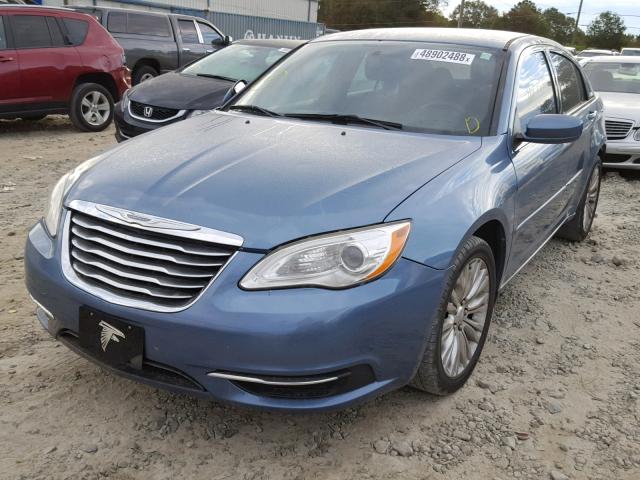 1C3BC1FG7BN544967 - 2011 CHRYSLER 200 TOURIN BLUE photo 2