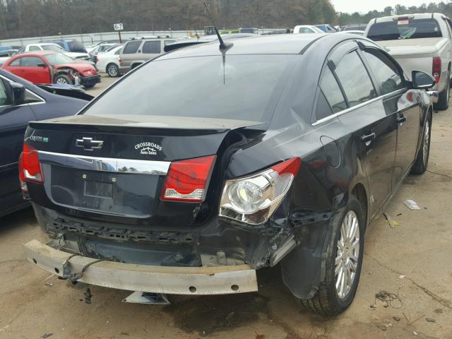 1G1PK5SC3C7144370 - 2012 CHEVROLET CRUZE ECO BLACK photo 4