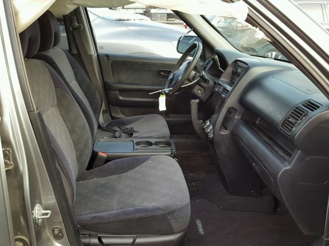 SHSRD78896U445435 - 2006 HONDA CR-V EX GRAY photo 5