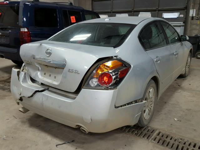 1N4AL2AP5CN407487 - 2012 NISSAN ALTIMA BAS SILVER photo 4