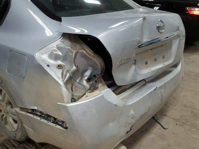 1N4AL2AP5CN407487 - 2012 NISSAN ALTIMA BAS SILVER photo 9