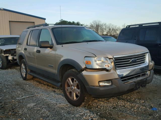 1FMEU63E56UA55772 - 2006 FORD EXPLORER X GOLD photo 1