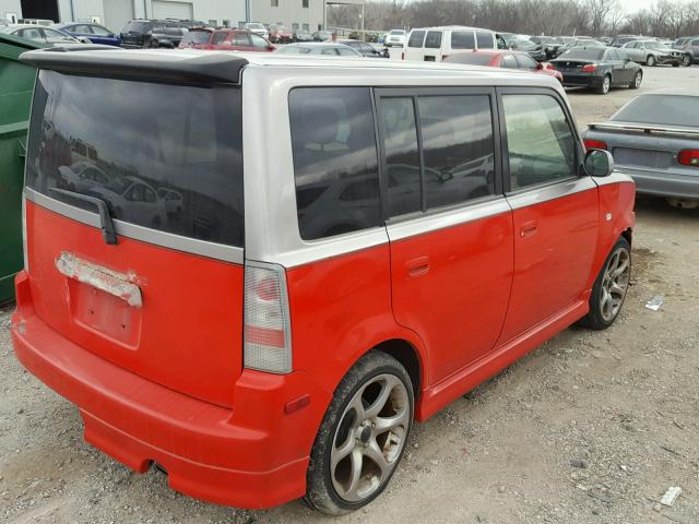 JTLKT324550173784 - 2005 TOYOTA SCION XB TWO TONE photo 4