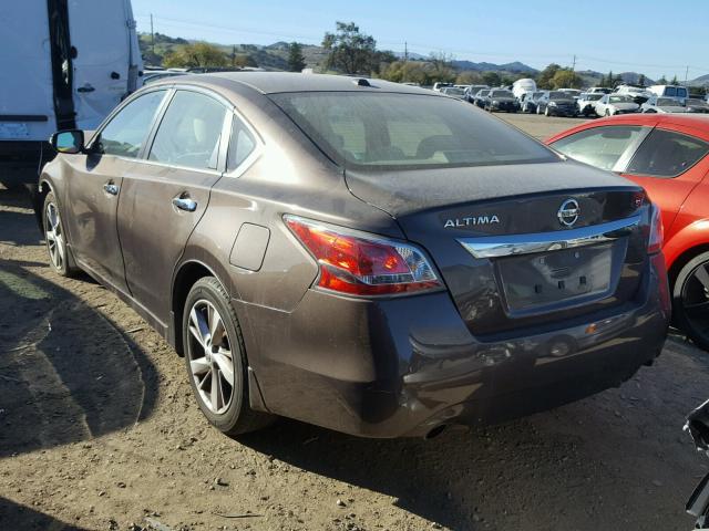 1N4AL3AP7FC167803 - 2015 NISSAN ALTIMA 2.5 BROWN photo 3