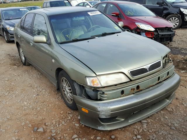 JNKCP11A81T405429 - 2001 INFINITI G20 GREEN photo 1