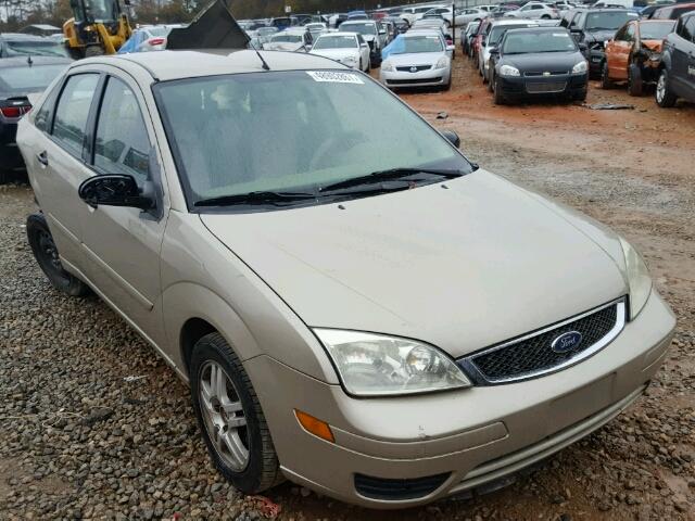 1FAFP34N26W206803 - 2006 FORD FOCUS ZX4 TAN photo 1