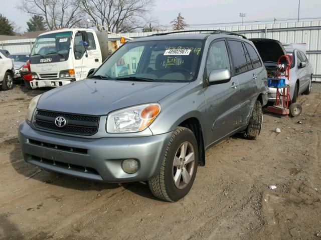 JTEGD20V650064315 - 2005 TOYOTA RAV4 GREEN photo 2