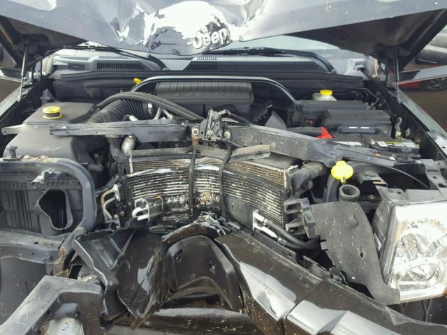 1J8HG48K57C669233 - 2007 JEEP COMMANDER BLACK photo 7